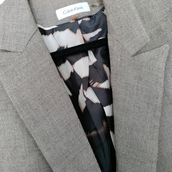 Calvin Klein Blazer Jacket Size 16 - Picture 4 of 6